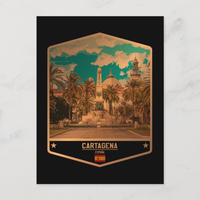 Cartagena Postcard (Front)