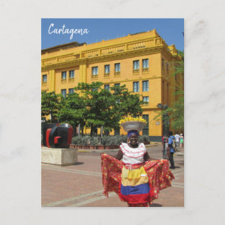 cartagena welcome postcard