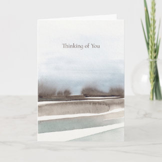 Cartão De Festividades Handcrafted Watercolor Card