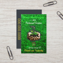 Cartão De Visita Professional Gardening