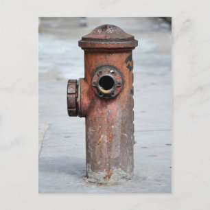 Cartão Postal - Hidrante Vintage - São Paulo Nº13 Postcard