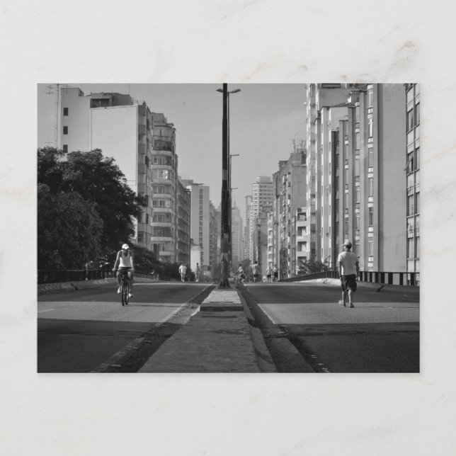 Cartão Postal - Minhocão (São Paulo, Brazil)|Nº8 Postcard (Front)
