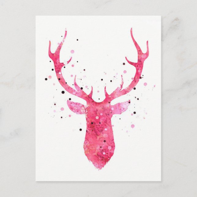 carte Cerf Postcard (Front)