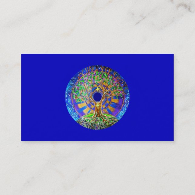 Carte de visite Mandala Business Card (Back)