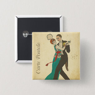 Carte Postale Button