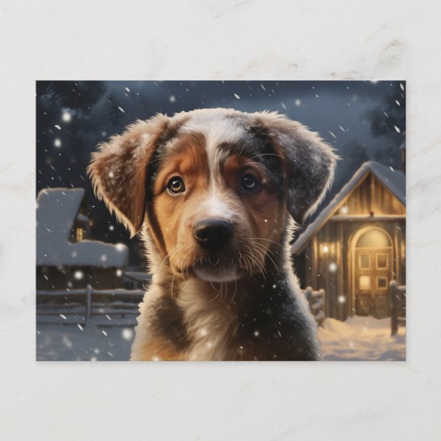 Carte postale Chien 1-21 Postcard (Front)