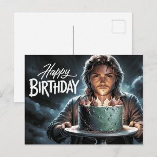 Carte Postale Happy Birthday 2026 Postcard