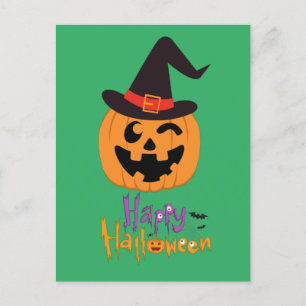 Carte Postale Happy Halloween !!! Postcard