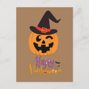 Carte Postale Happy Halloween !!! Postcard
