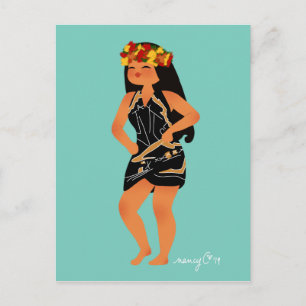 Carte postale Jeanne's Pareu Holiday Postcard