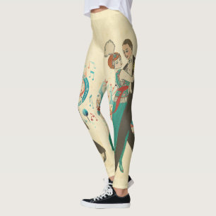 Carte Postale Leggings