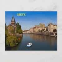 Carte Postale Metz, France