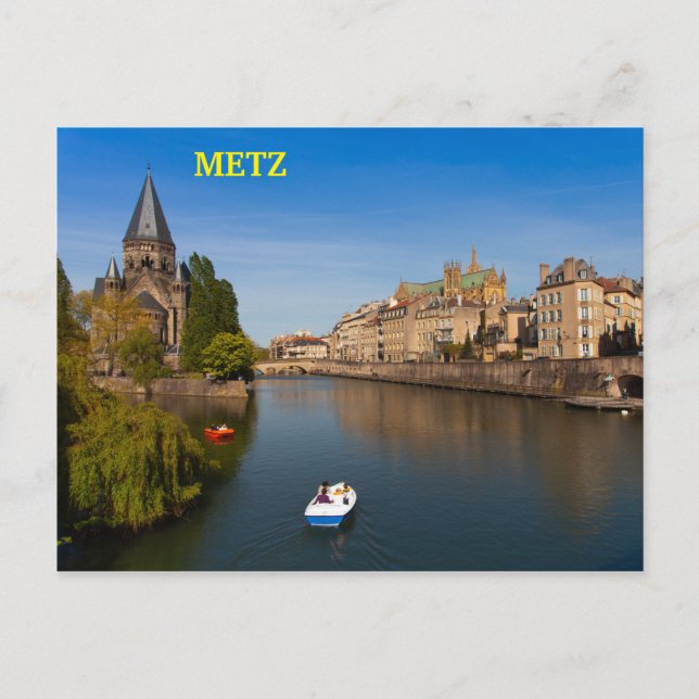 Carte Postale Metz, France Postcard (Front)