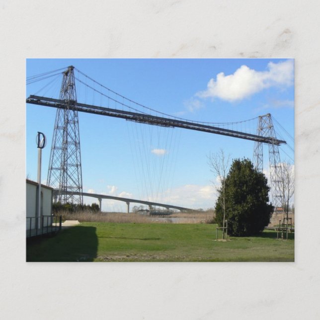 carte postale Pont transbordeur de Rochefort mer Postcard (Front)