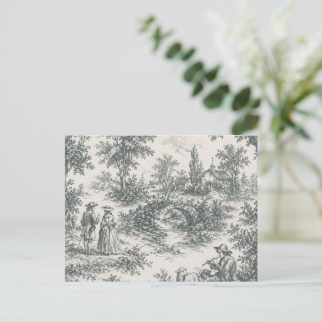 Carte postale postcard (Standing Front)