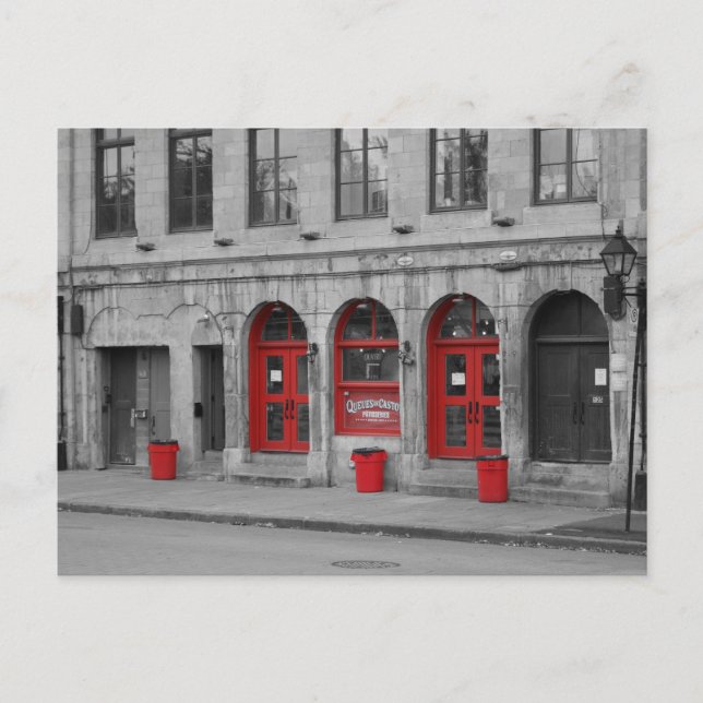 Carte postale Vitrine, Vieux Port de Montréal Postcard (Front)