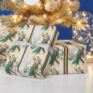 Carte Postale Wrapping Paper
