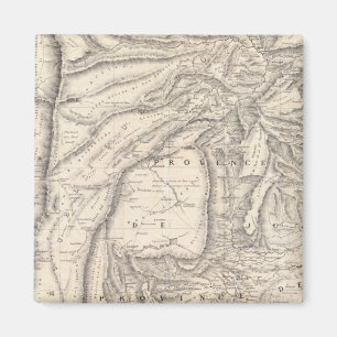 Carte, provinces of Salta in Jujuy Magnet