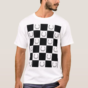 Cartel chequered logo T shirt
