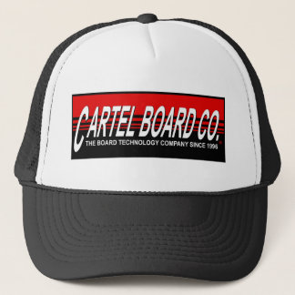 Cartel flow design trucker hat. hat