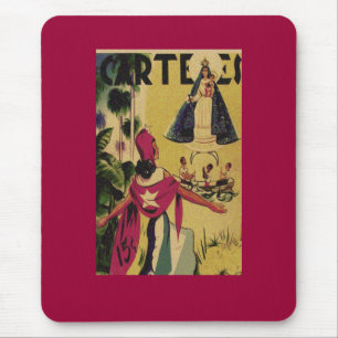 CARTELES VINTAGE MAGAZINE MOUSE PAD