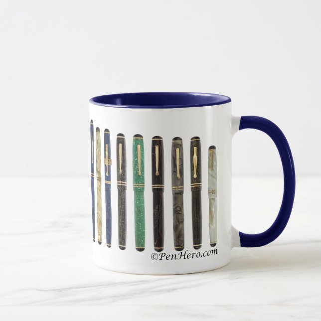 Carter Derby Fountain Pens Mug (Right)