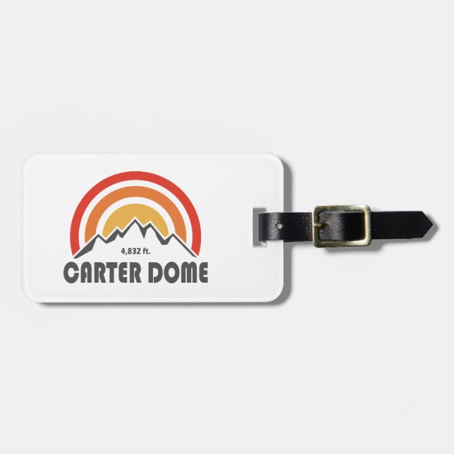 Carter Dome New Hampshire Luggage Tag (Front Horizontal)