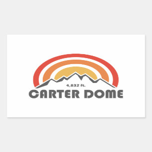 Carter Dome New Hampshire Rectangular Sticker