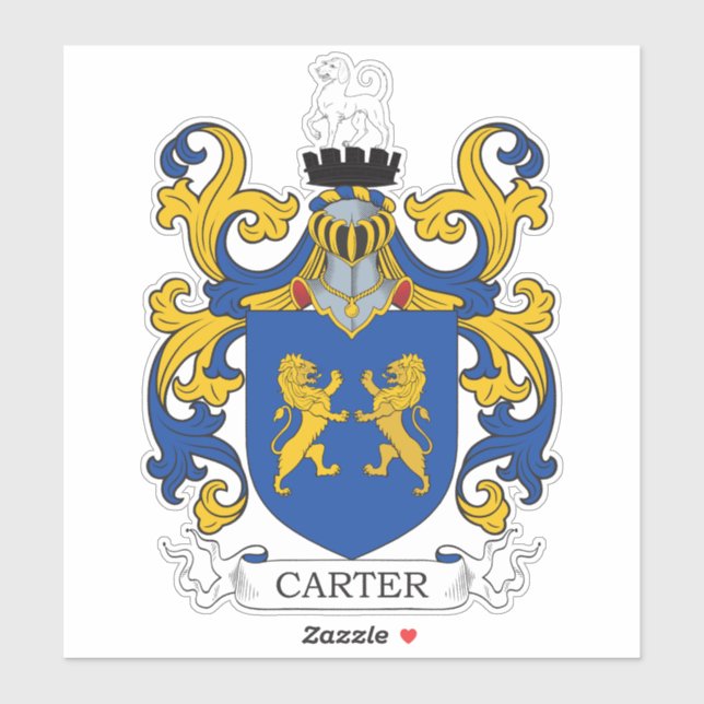 Carter Family Crest (Sheet)