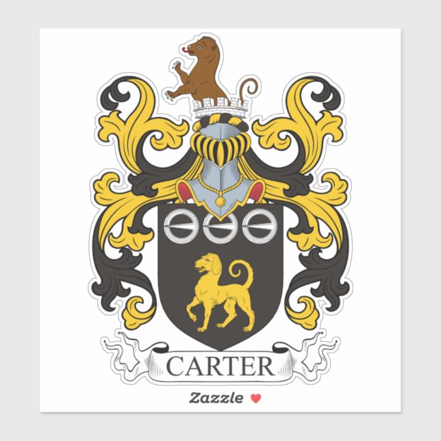 Carter Family Crest (Sheet)