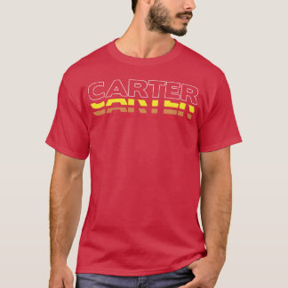 Carter First Name Funny Vintage Sunset Carter fami T-Shirt