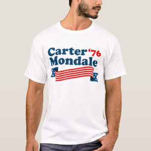 Carter Mondale Vintage Democrat 70s Election T-Shirt