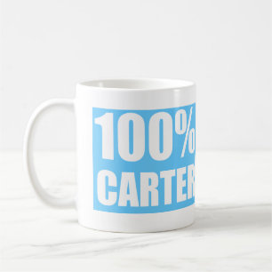 Carter name  coffee mug