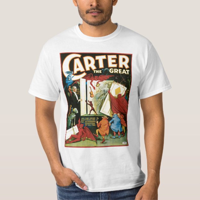 Carter The Great ~ Do The Dead Materialise? T-Shirt (Front)