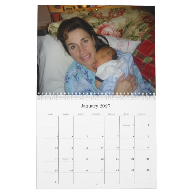 Carter's Arrival 008,  , Thank you for being su... Calendar (Jan 2027)