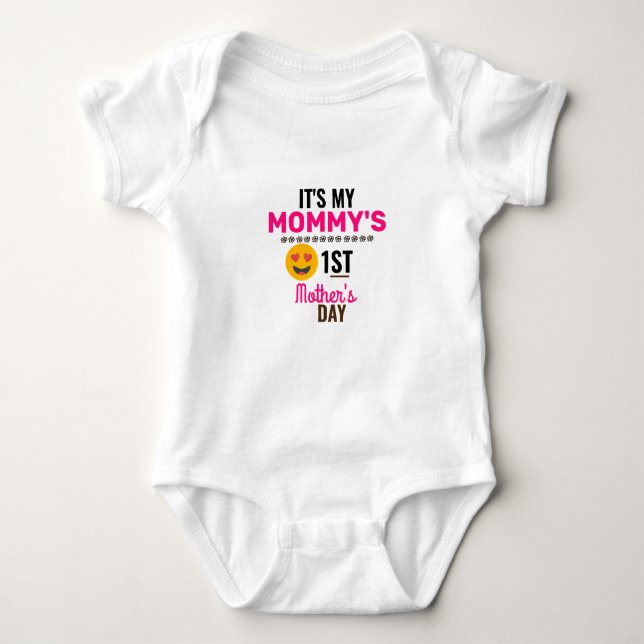 Carter's Baby Girls' 1st Mothers Day Bodysuit (Front)