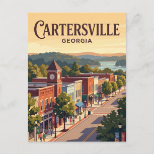 Cartersville, Georgia Postcard