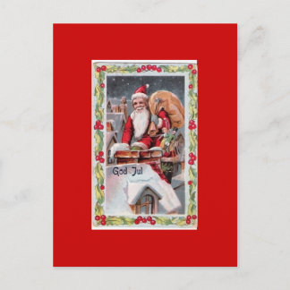 Cartes de Noel Holiday Postcard
