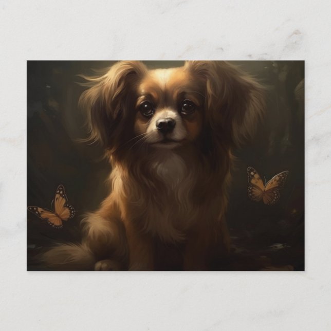 Cartes Postales Puppy Postcard (Front)