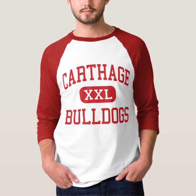 Carthage - Bulldogs - High School - Carthage Texas T-Shirt (Front)