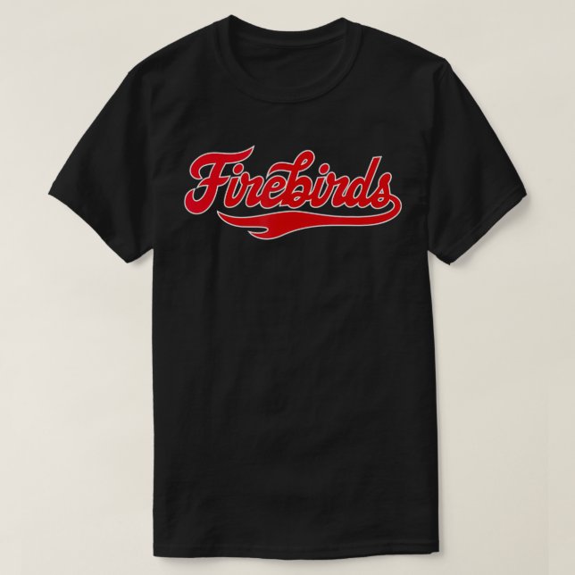 Carthage College Firebirds Classic Athletic Script T-Shirt (Design Front)