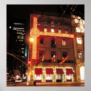 Cartier Store NYC Christmas 2010 Canvas Print