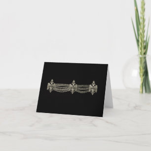 Cartierr Jewellery Bracelet ~ Greeting / Note Card
