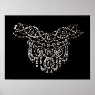 Cartierr Necklace ~ Print Poster