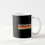Cartographer Funny Job Title Profession Birthday W Coffee Mug<br><div class="desc">Cartographer Funny Job Title Profession Birthday Worker Idea</div>