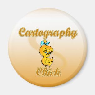 Cartography Chick Magnet