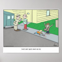Cartoon about pest control personalised