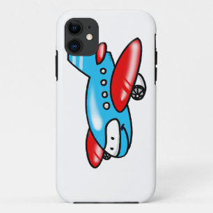 cartoon aeroplane Case-Mate iPhone case