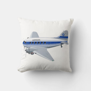 Cartoon aeroplane cushion