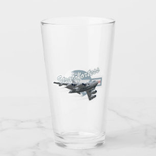 Cartoon aeroplane glass